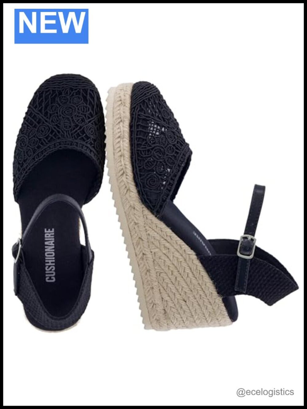 Platform Espadrilles Wedge Sandals Women Cushioned Footbed Ankle Strap Dressy